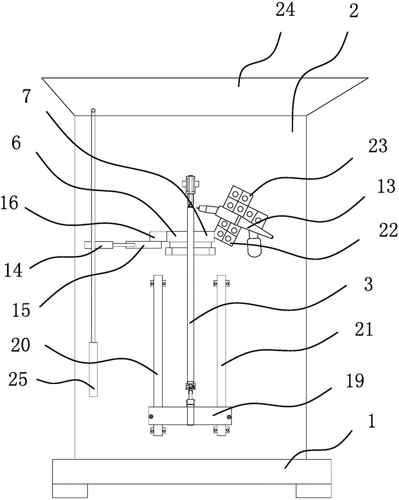 A fully automatic pipe end argon arc welding machine