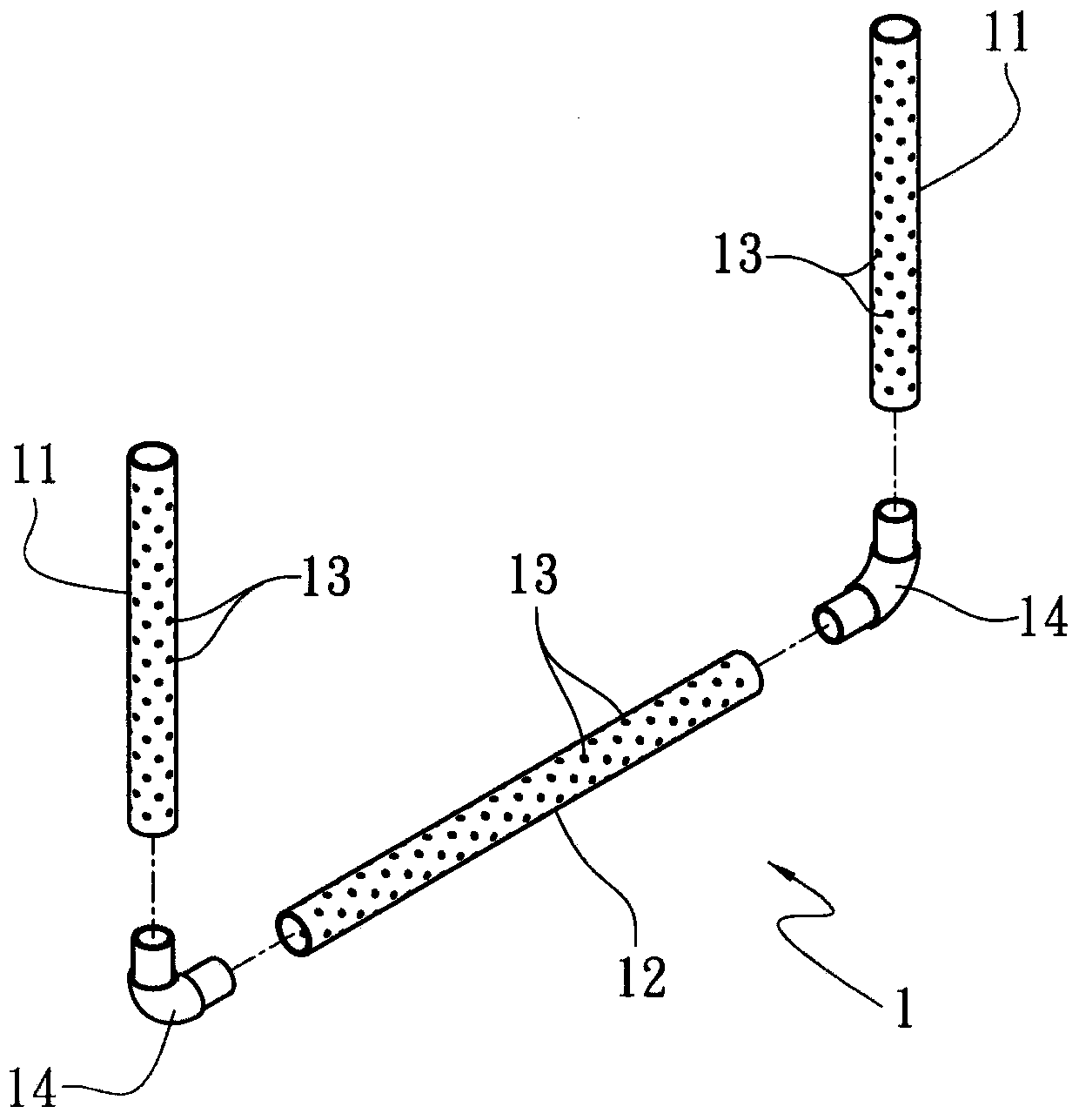 Delicate agriculture planting creating natural air conveying carbon capturing method and structure thereof