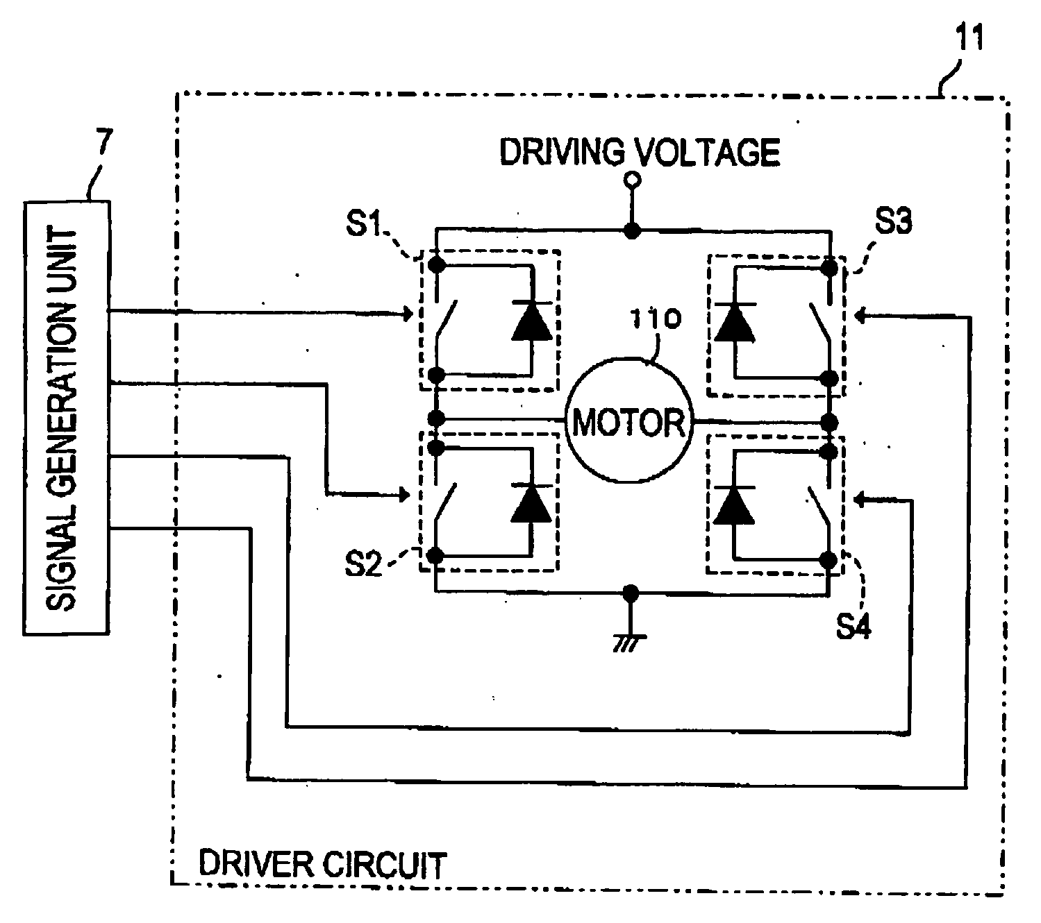Motor control method and control device