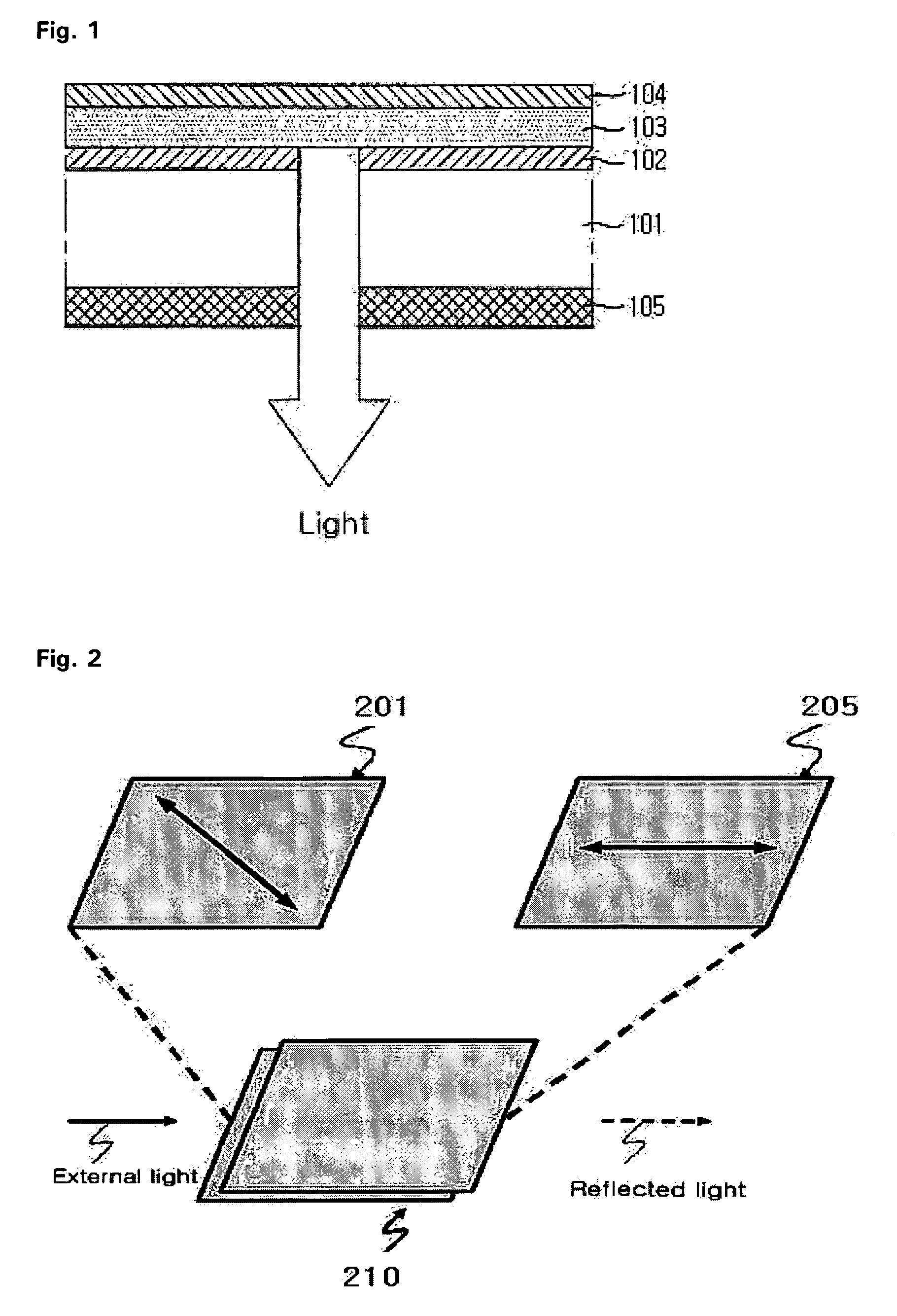 Organic electroluminescent device with black insulator