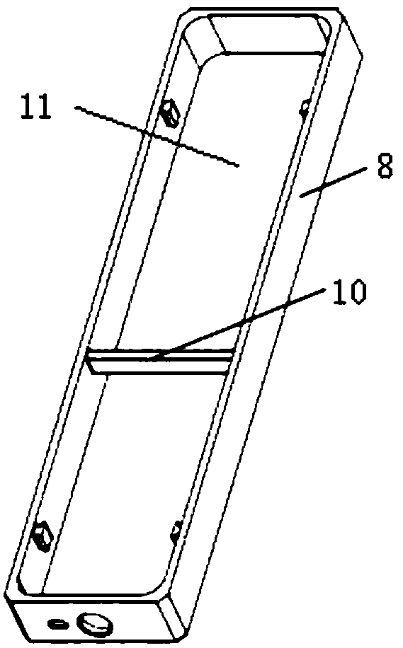 Electronic IC card fingerprint cipher lock