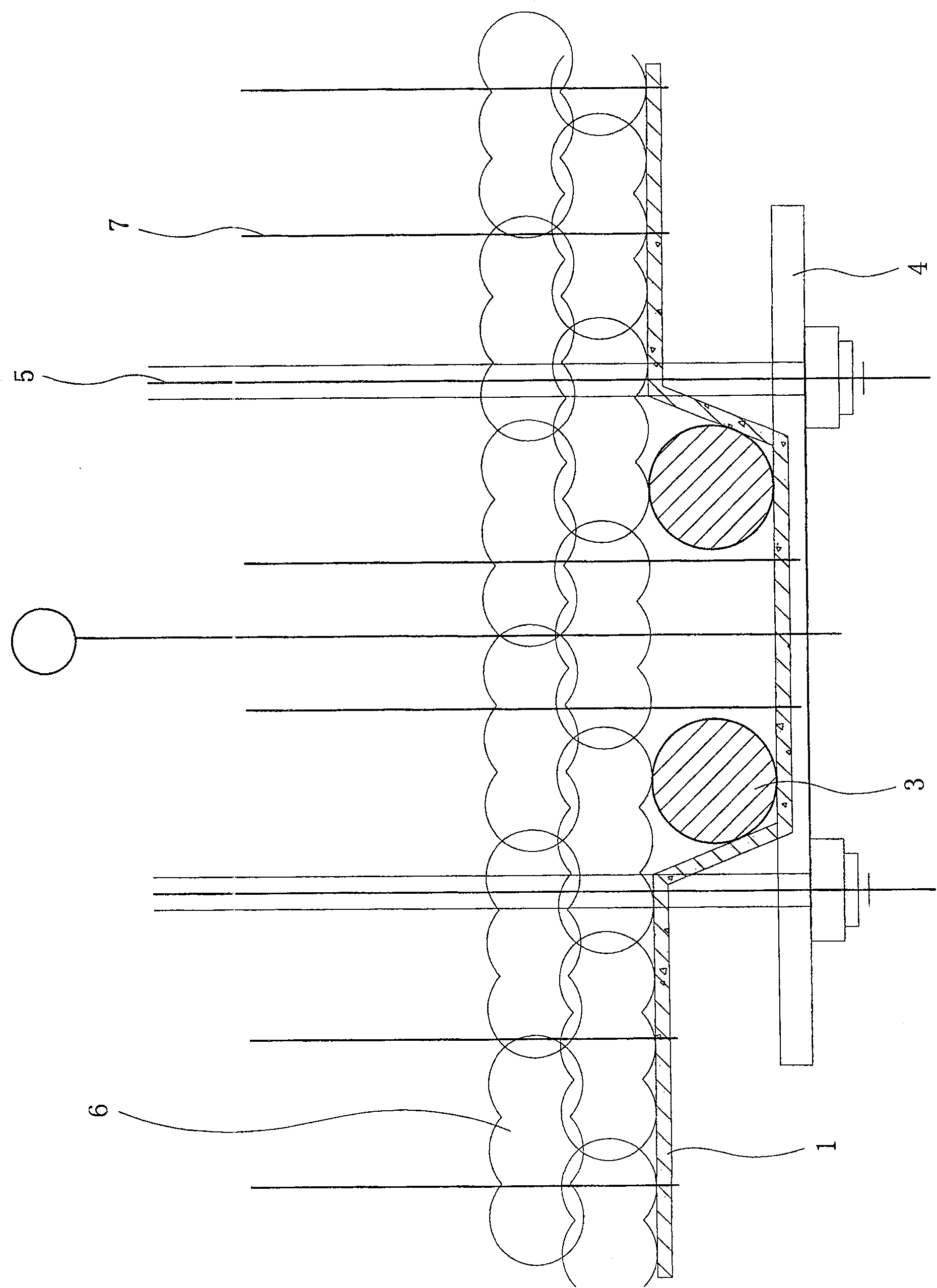 Building foundation pit supporting construction