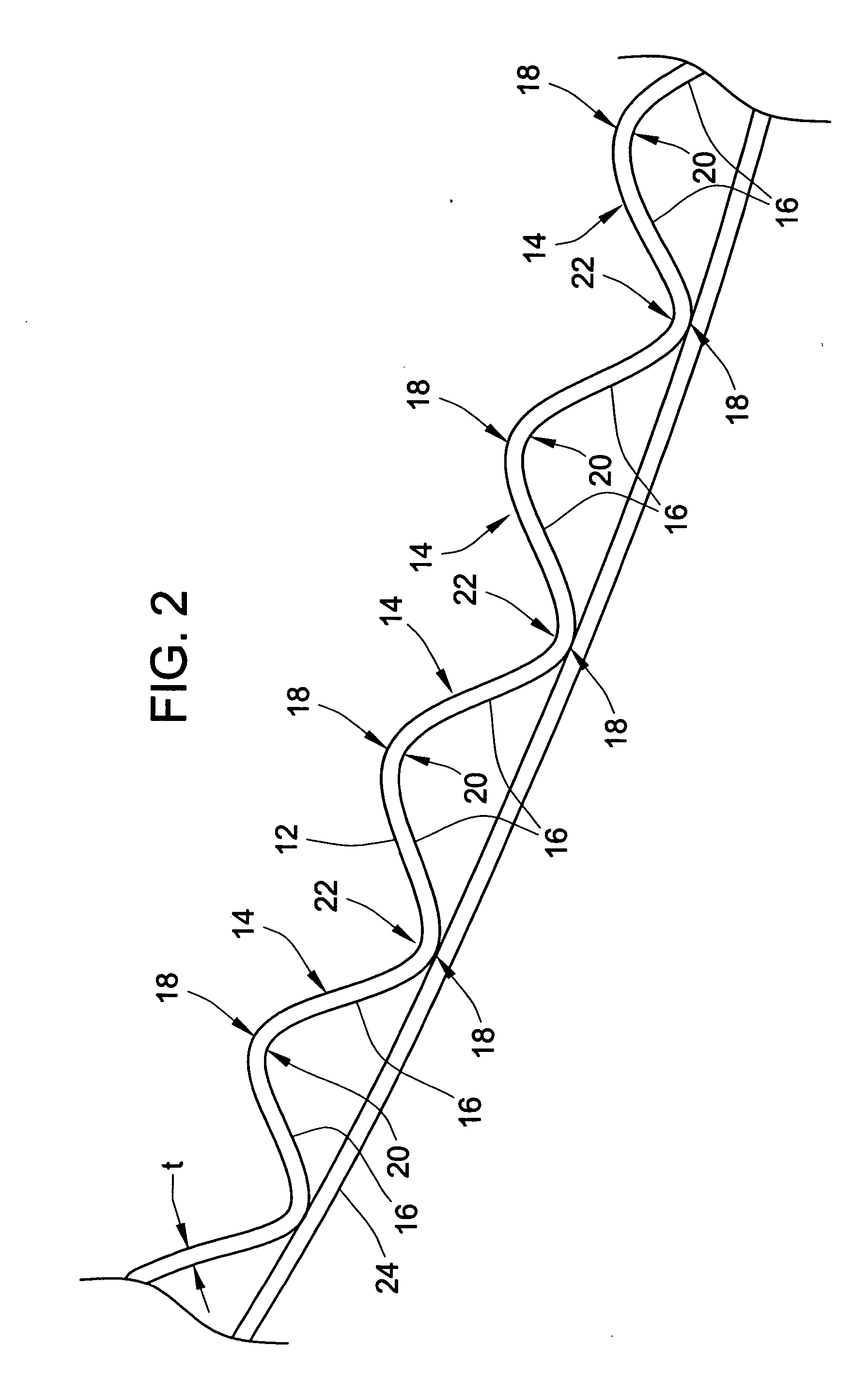 Gathered filter media for an air filter and method of making same