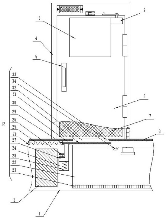 A fire door for assisting escape and method of using the same