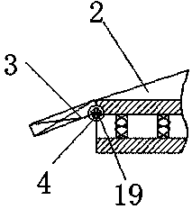 Automobile charging pile equipment capable of preventing high-temperature sun exposure