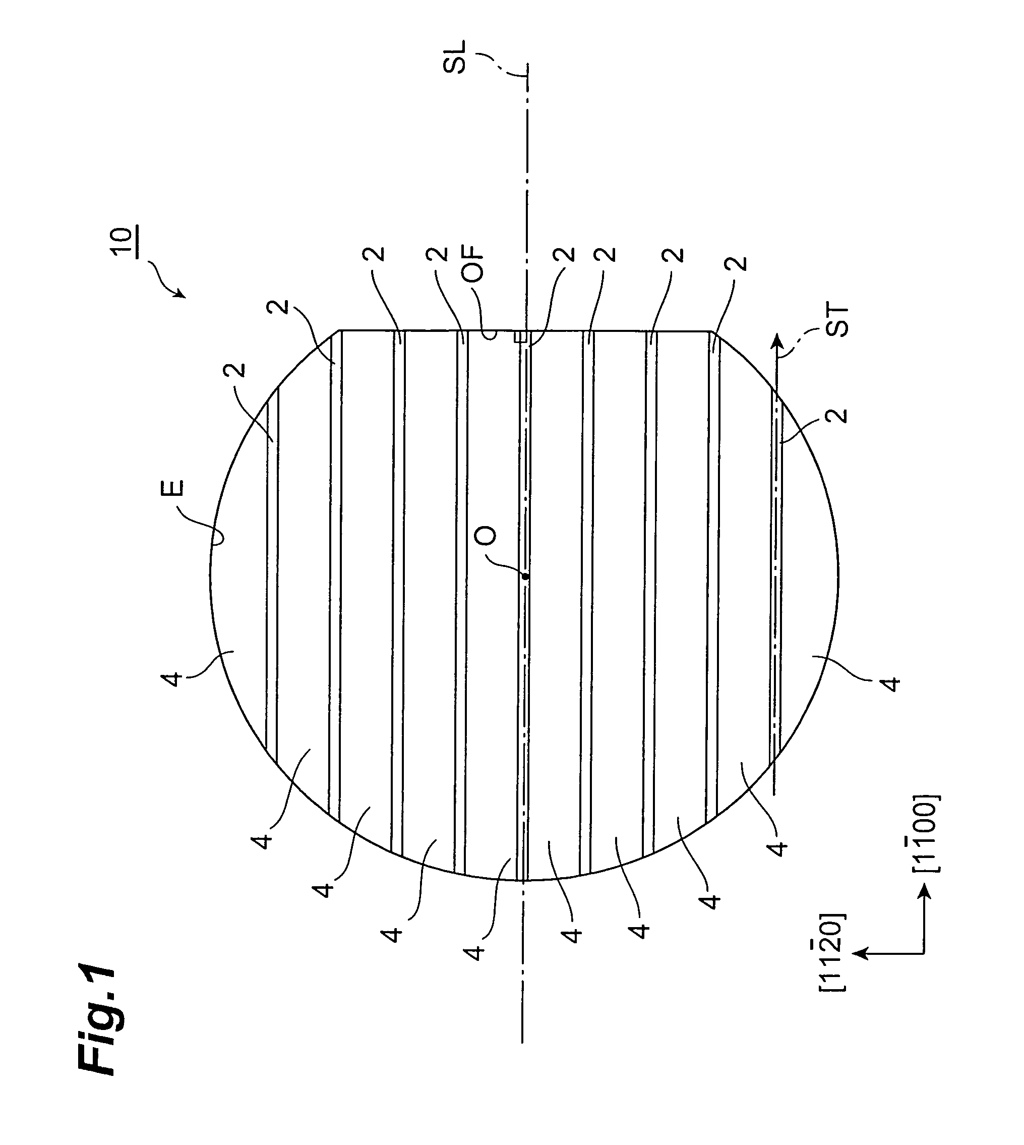 Nitride semiconductor substrate, and method for working nitride semiconductor substrate
