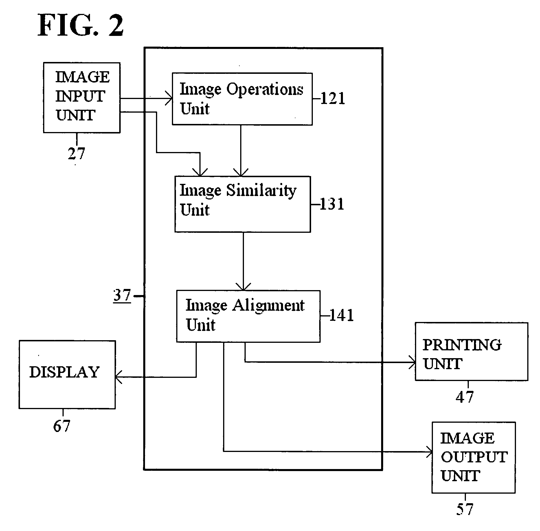 Method and apparatus for image alignment