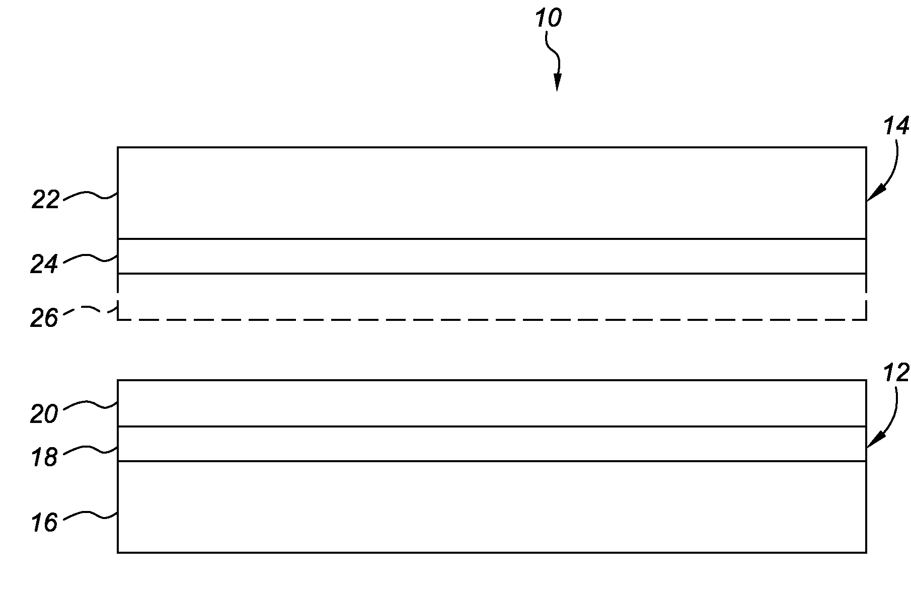 Method of manufacturing laminated damping structure with vulcanized rubber as viscoelastic core