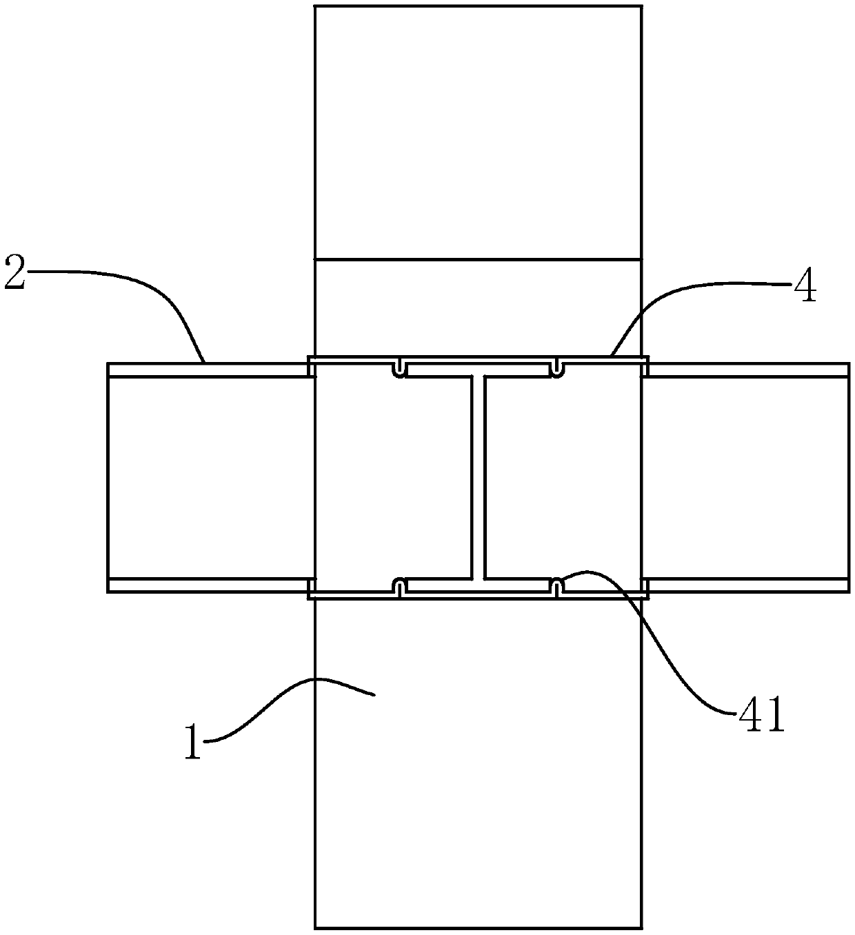 Internal reinforcing type beam column joint and mounting method thereof