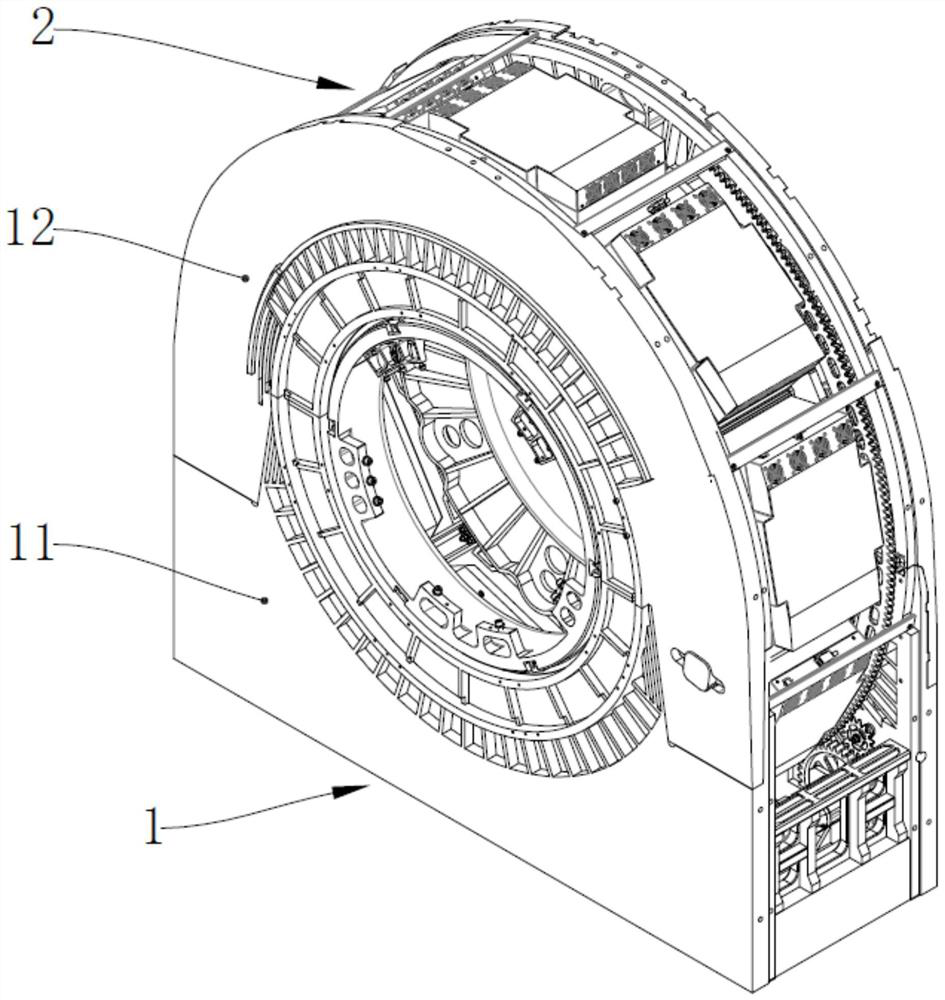 Full-ring complete machine device