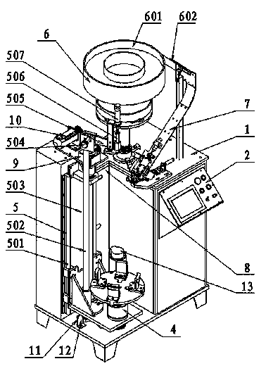 Suspending machine of zipper slider for electroplating