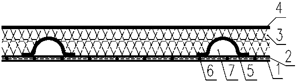 Anti-condensation radiant panel and manufacturing method thereof