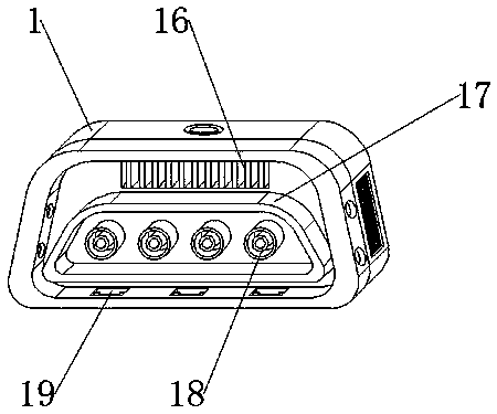 Multi-speed alarm device for automobile