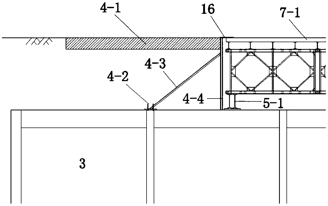 Method for treating steel pipe pile foundation on riprap seabed foundation