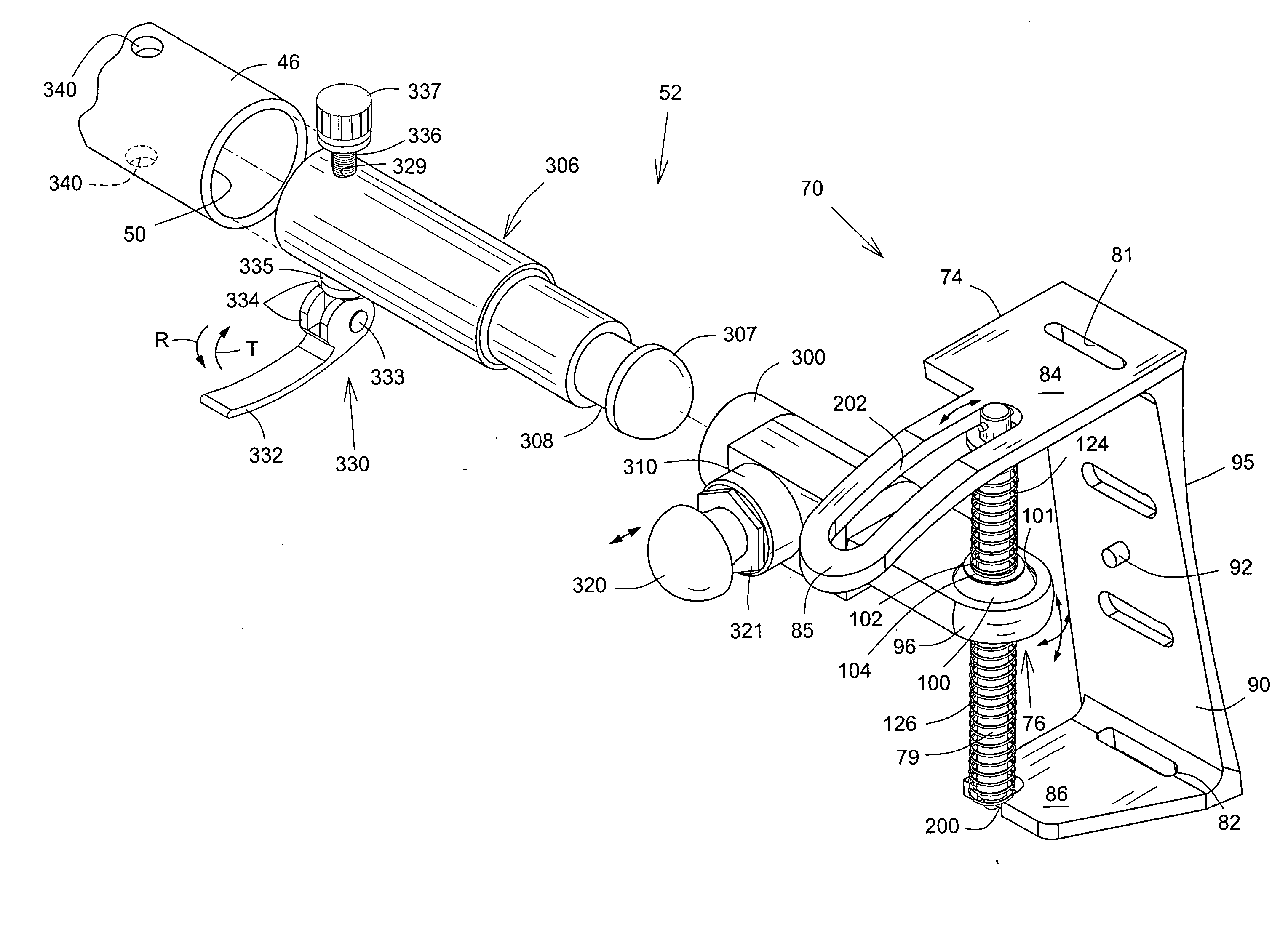 Sulky shaft connector device