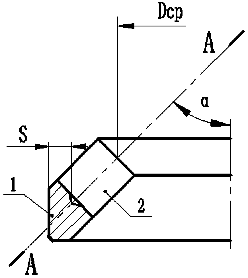 Measuring method of cage pocket of thrust self-aligning roller bearing