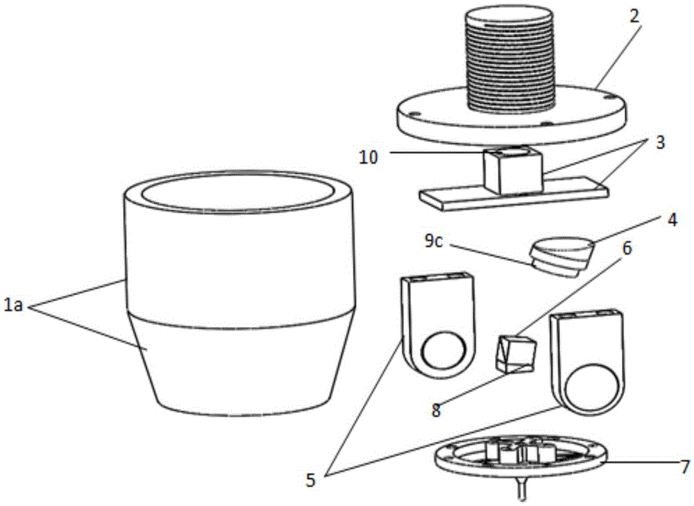 Optical sensing-type three-dimensional high-precision contact scanning measurement probe