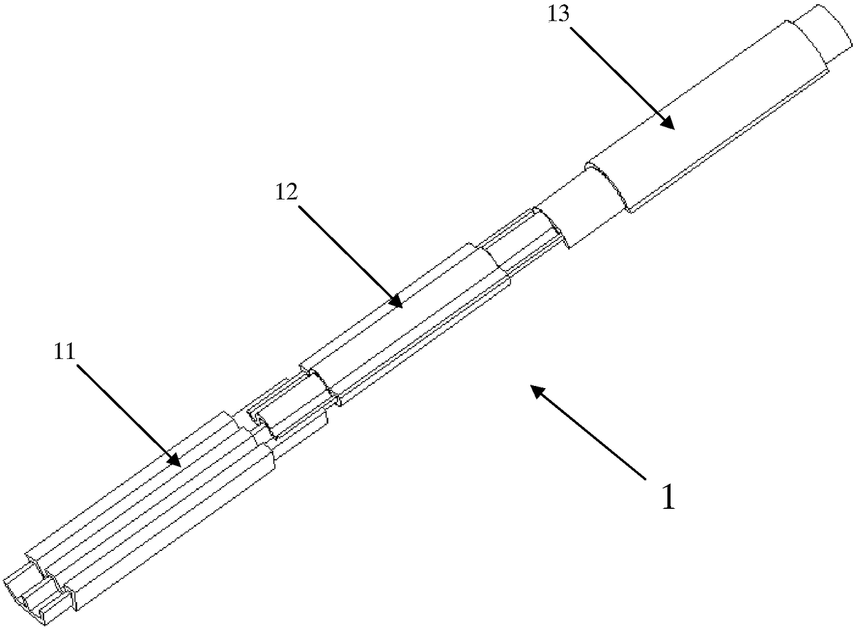 A special-shaped cable and its preparation method