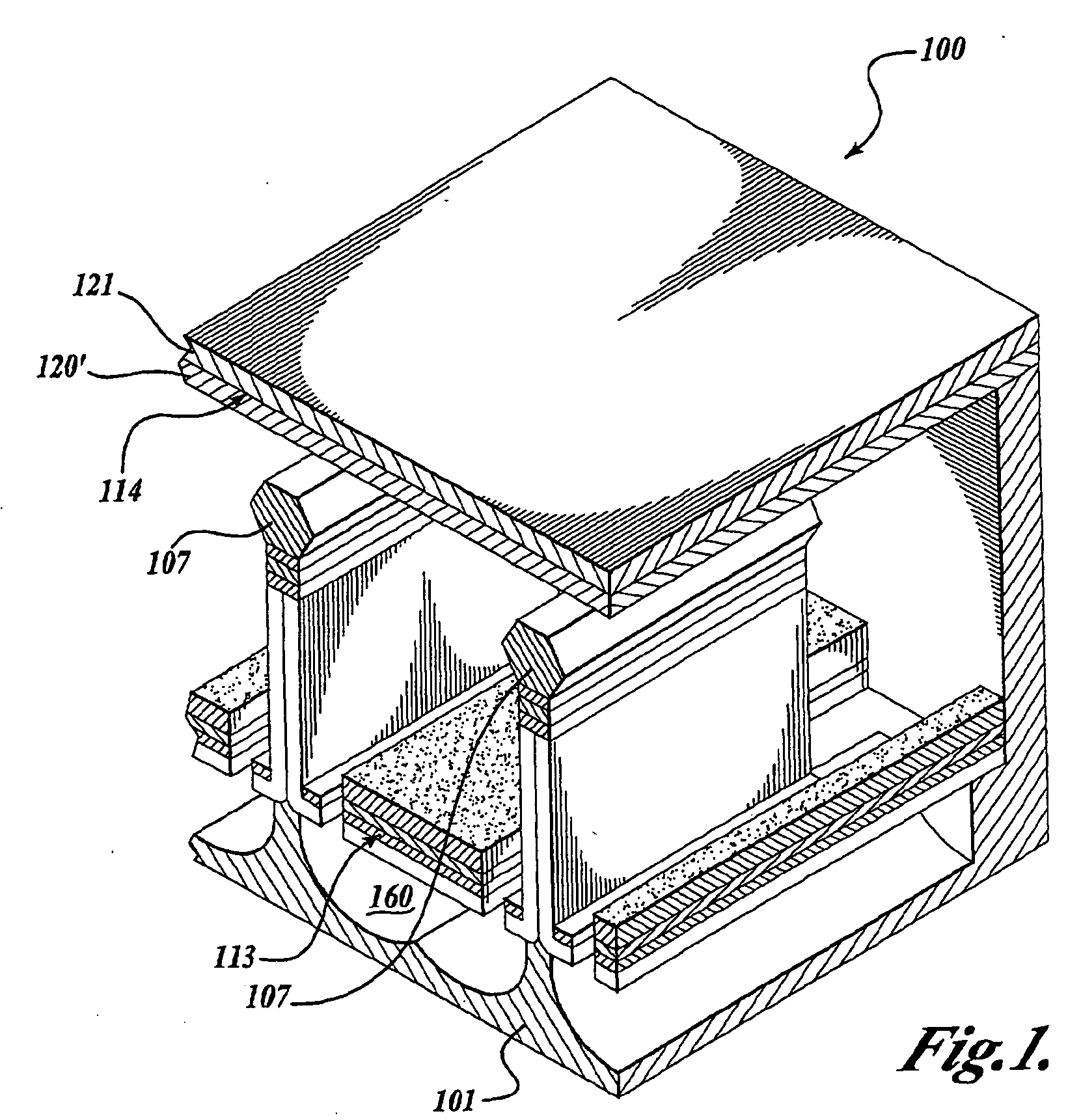 Solid state vacuum devices and method for making the same