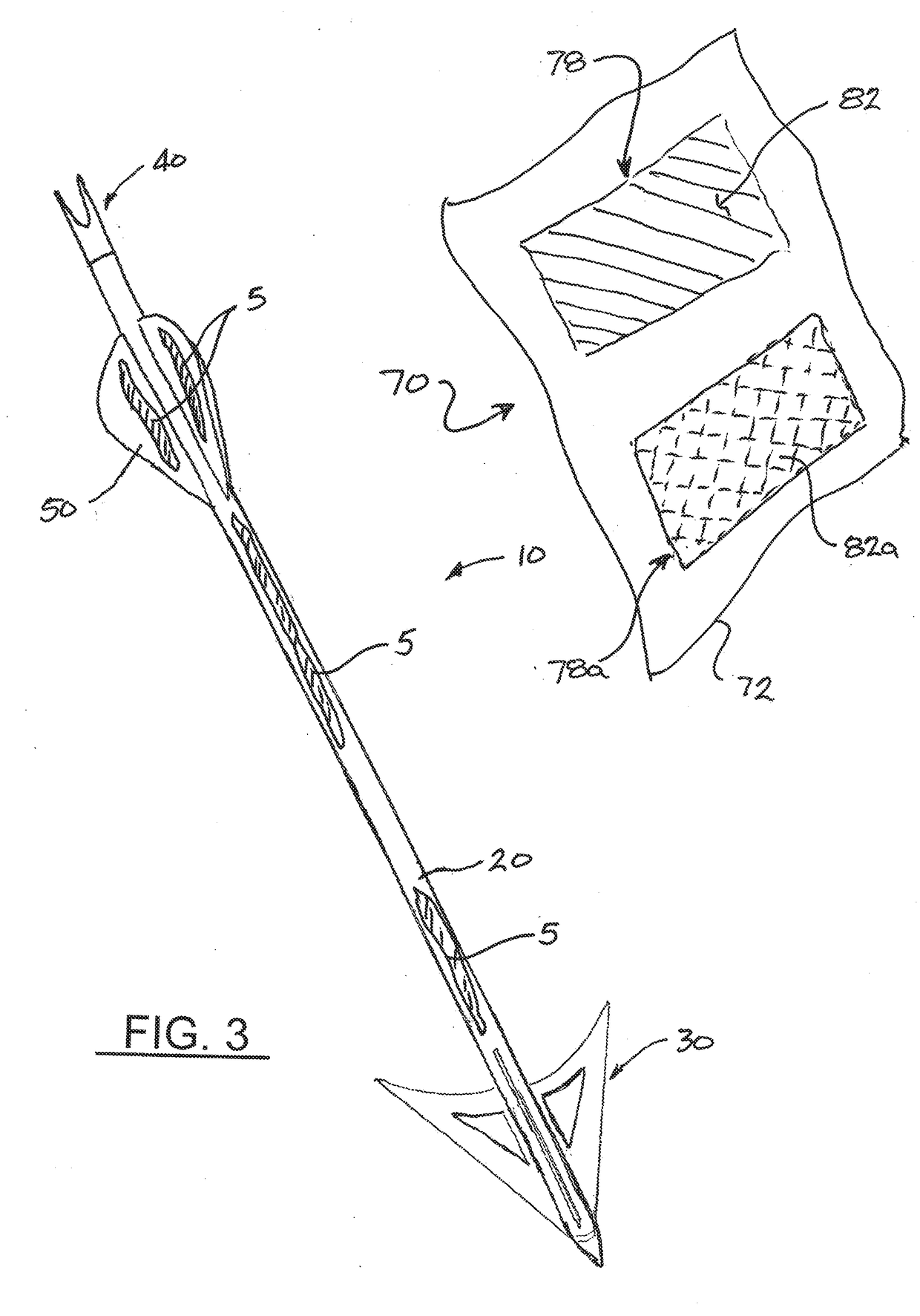 Disposable arrow wipe with chemical indicator