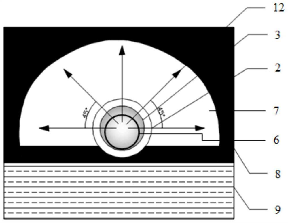 Sectional composite coal digging method for ground horizontal well