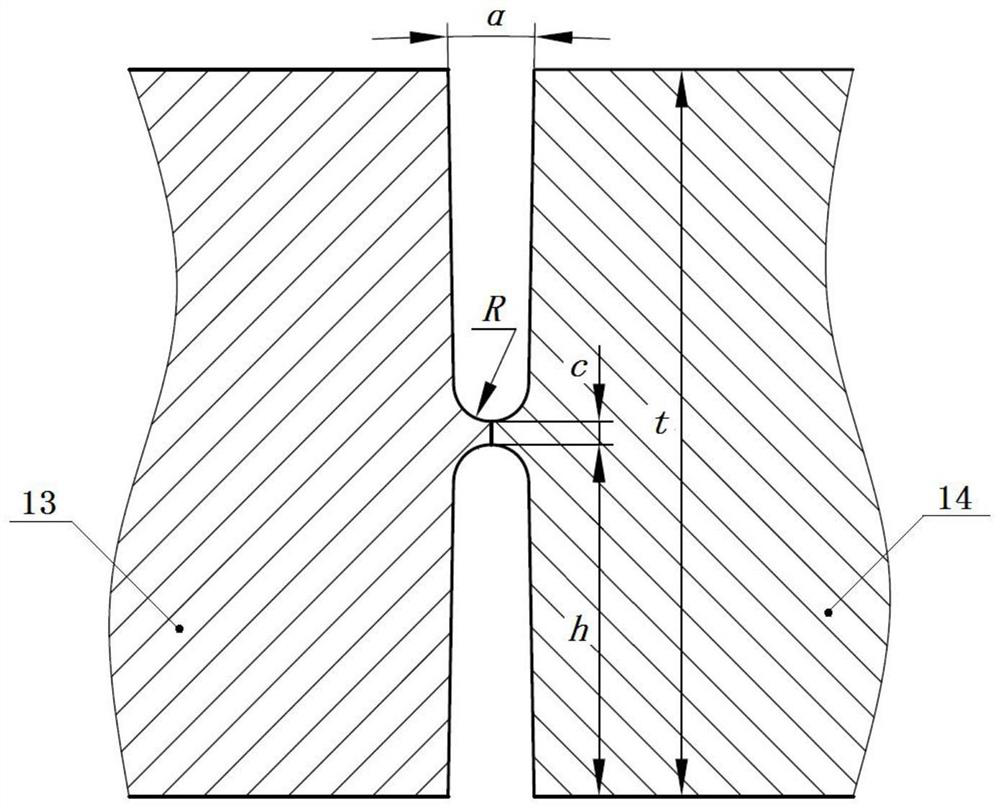 A manufacturing method for a split-lobe runner of a large-scale impact water turbine