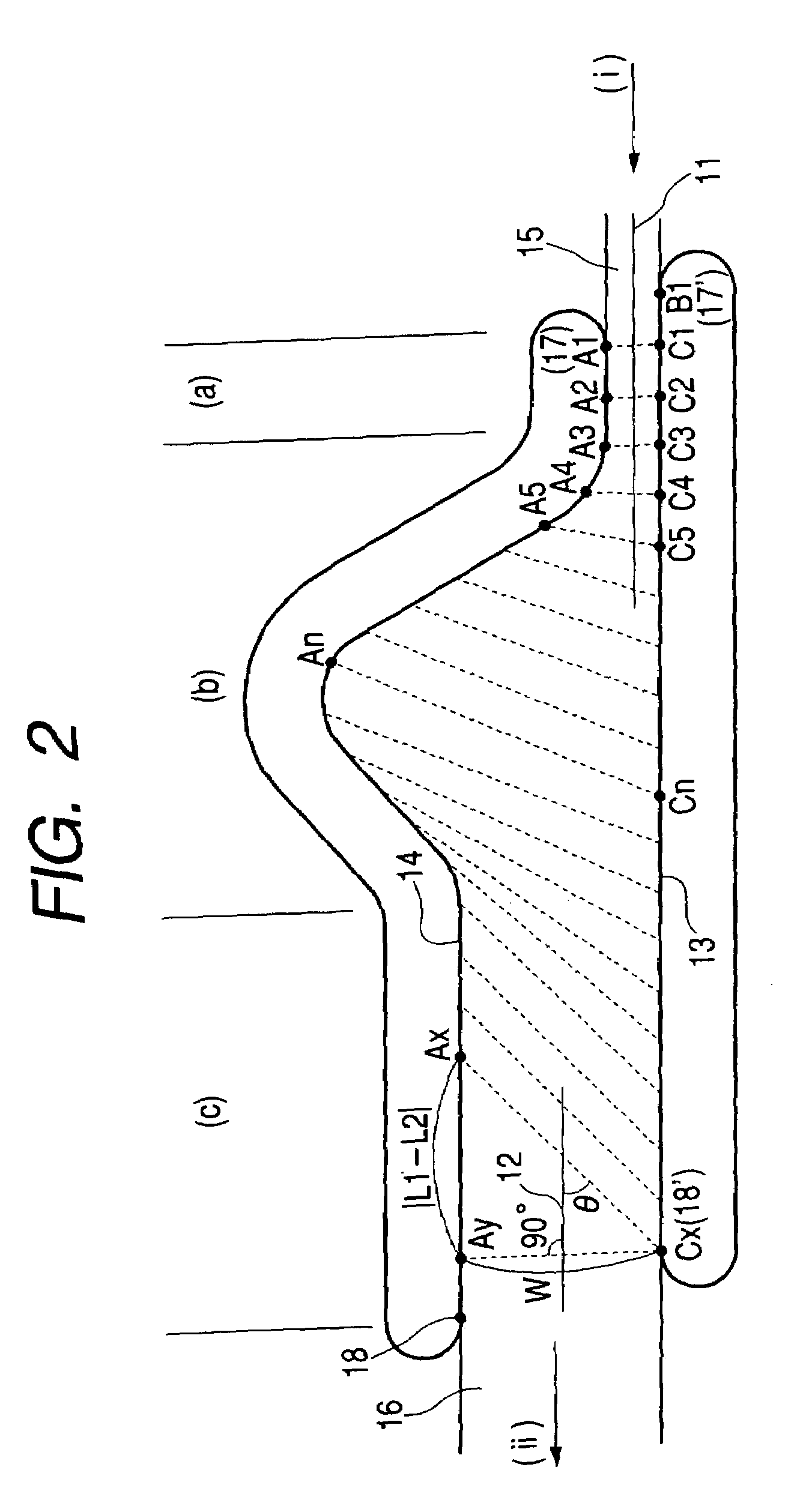 Inner type touch panel, process for producing the same and display unit
