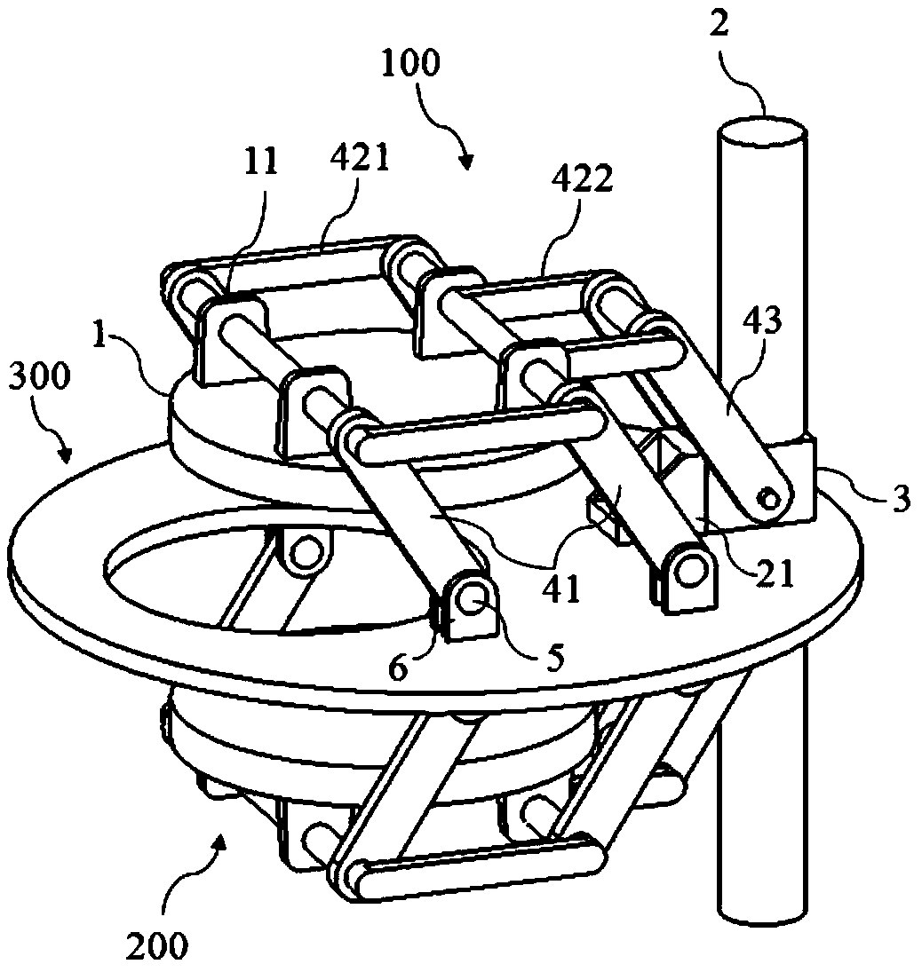 Linkage Double Redundancy Valve Device for Near Space Airship