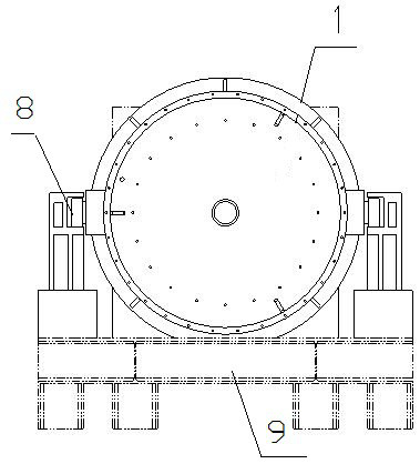 Shield tail brush dynamic sealing performance testing device and testing method thereof