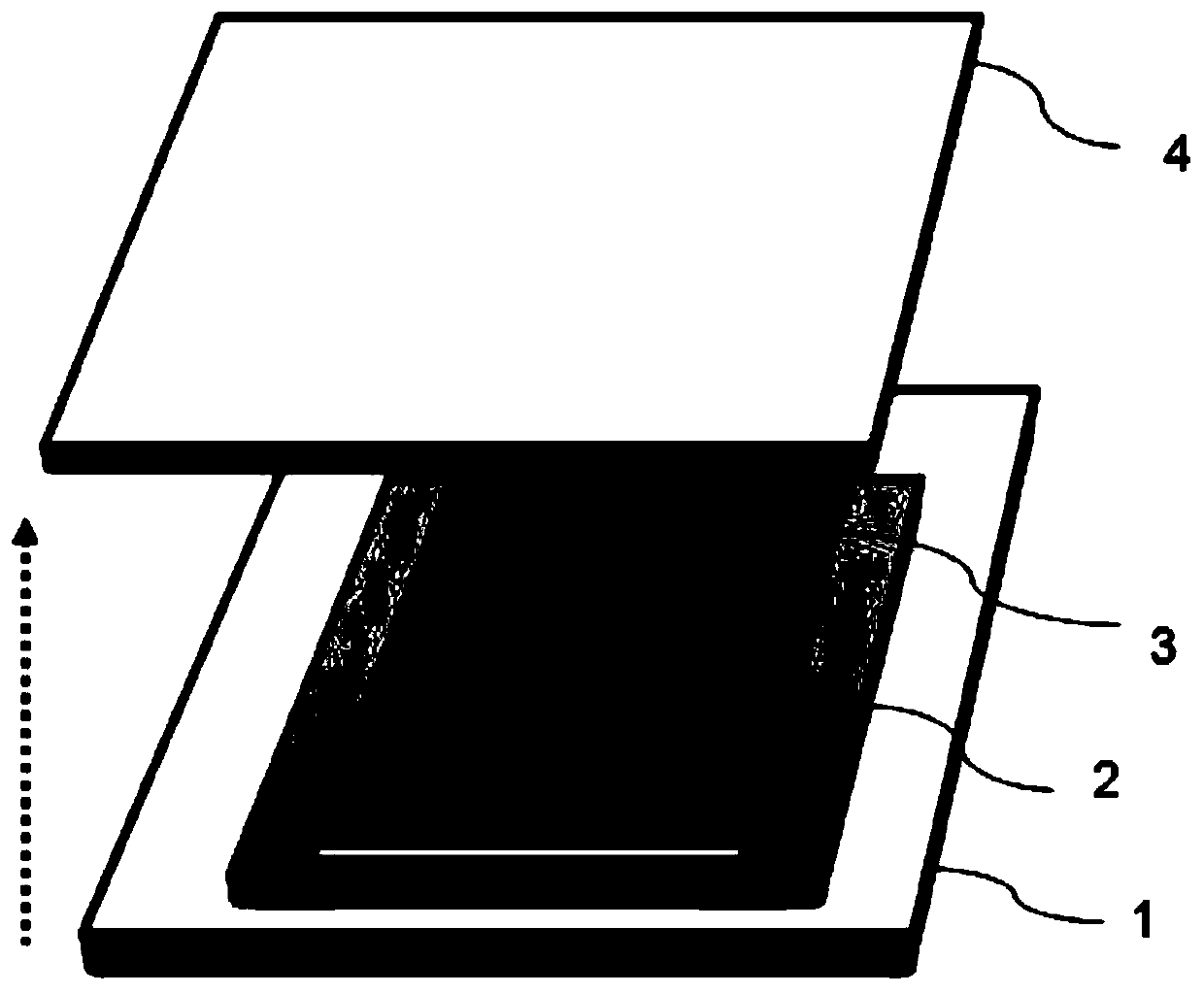 A flexible temperature sensor based on pectin/xanthan gum blend film and its preparation method