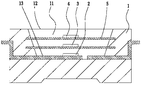 Light emitting component based on LED chip