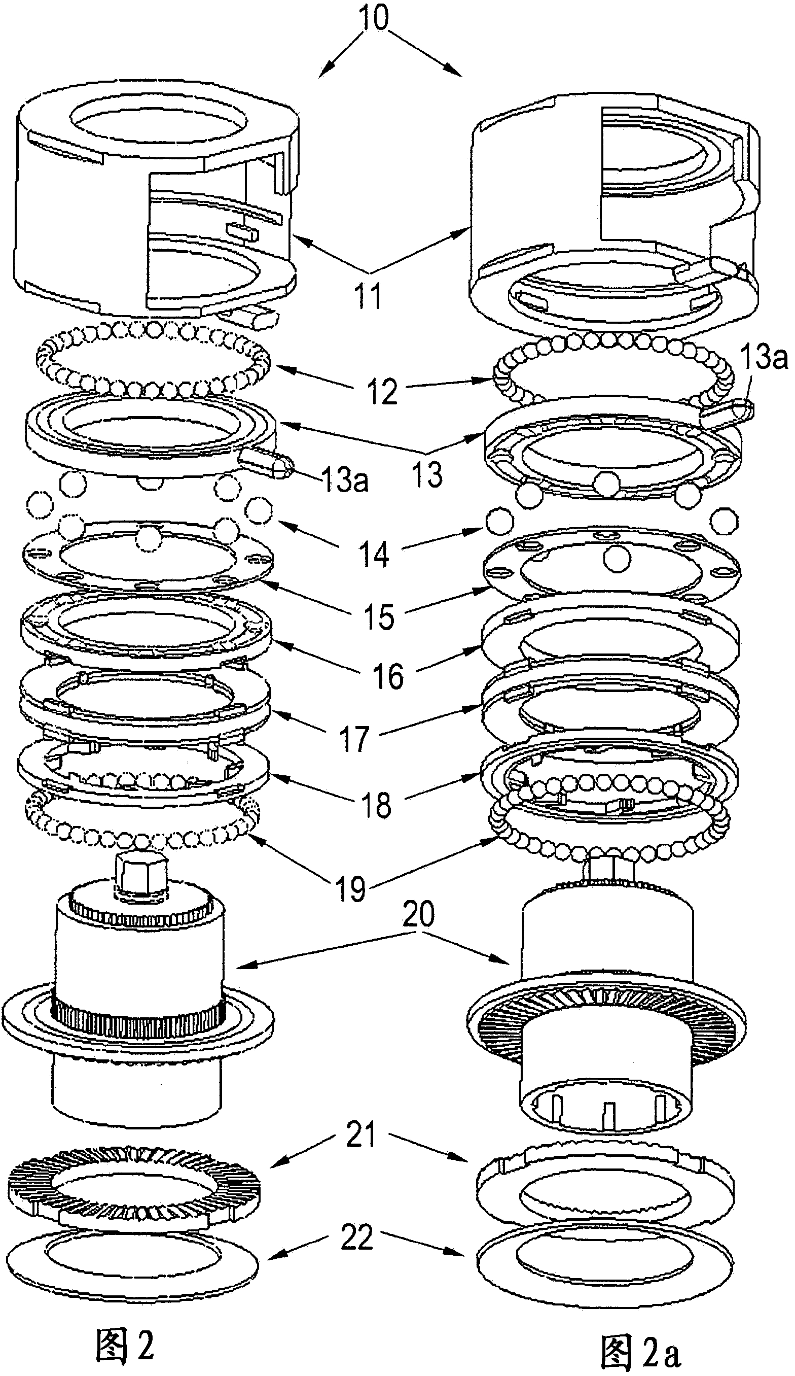 Wear adjustment device of a disc brake and corresponding disc brake