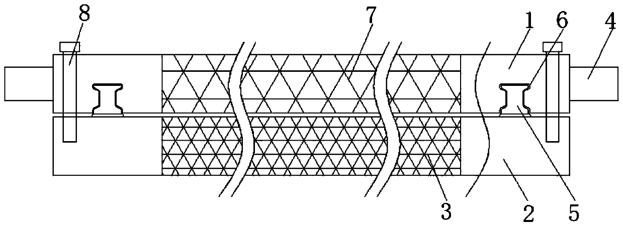 Vibrating screen net for metal recycling