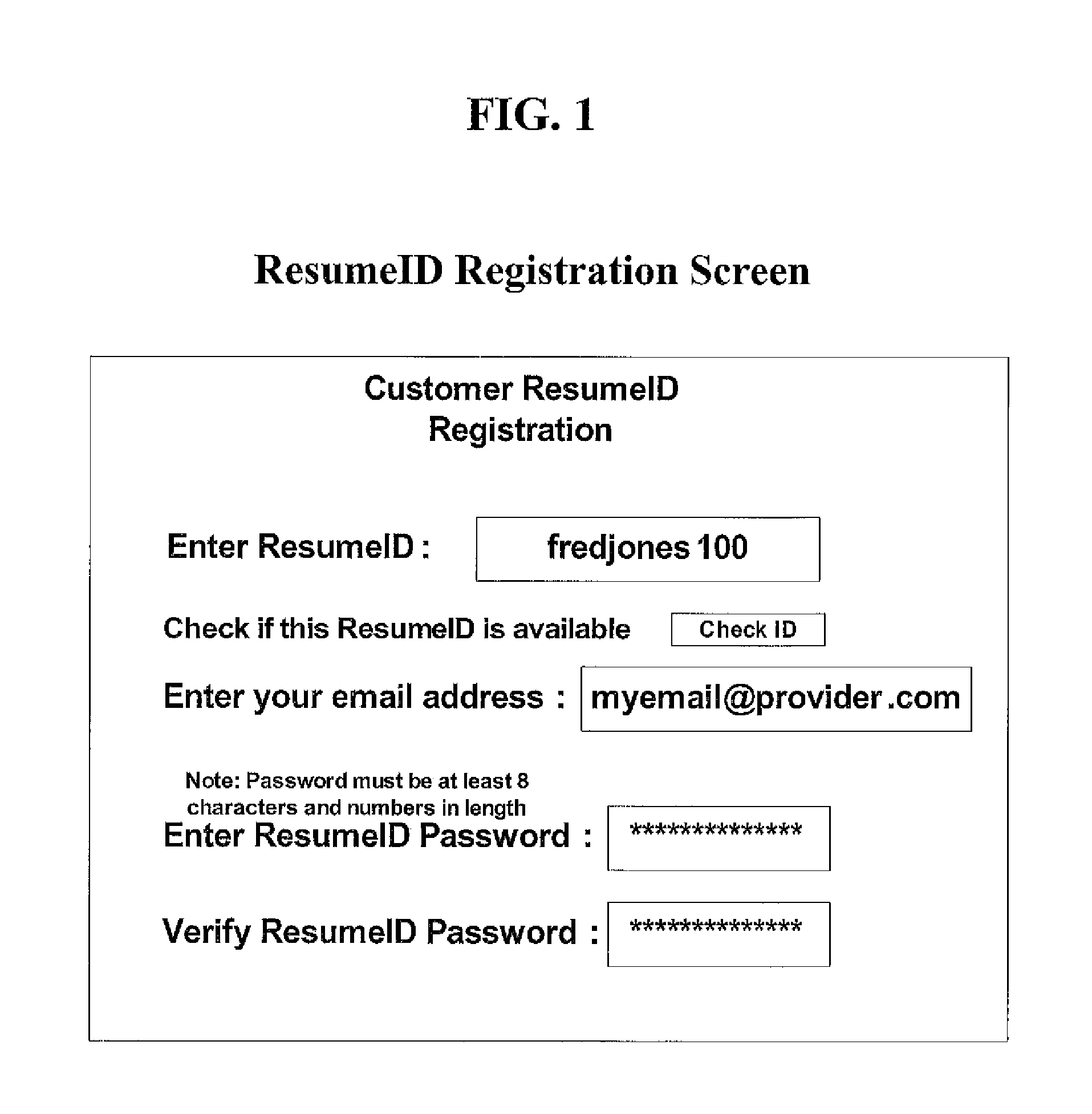 Resume ID System