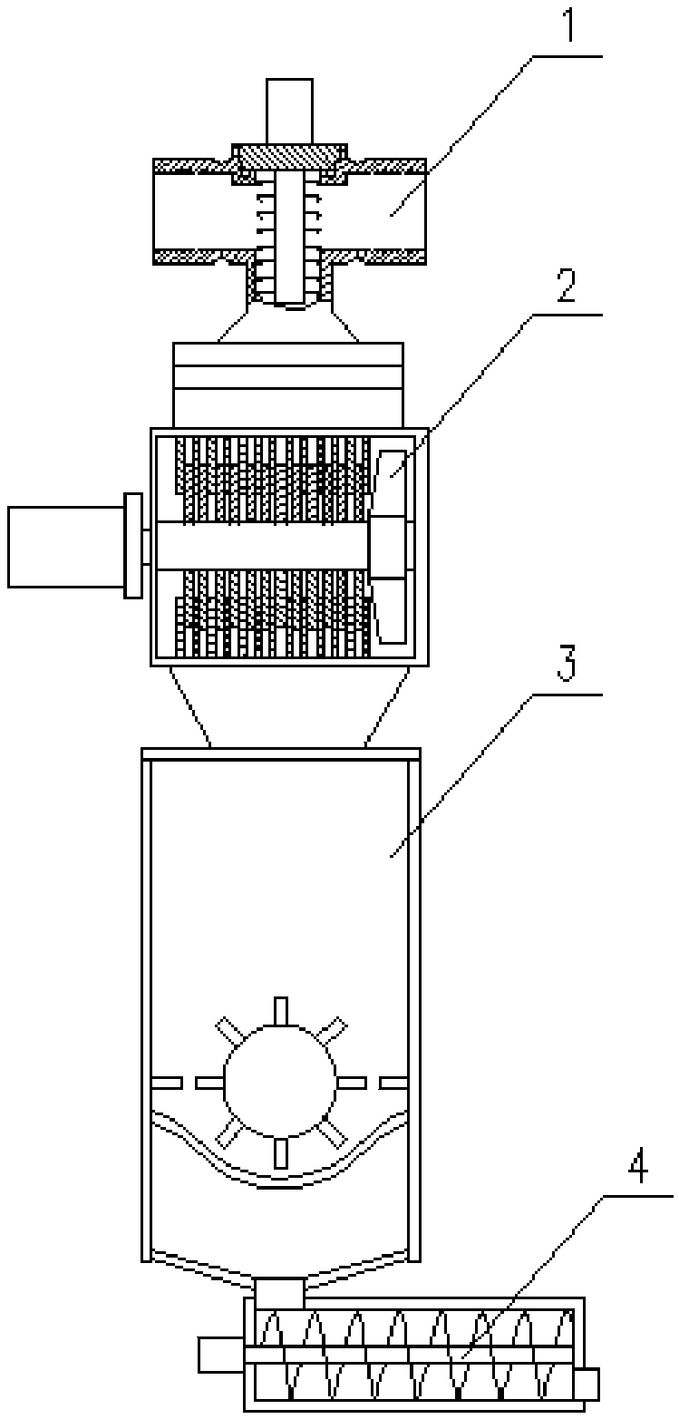 Septic tank pipeline filtering device