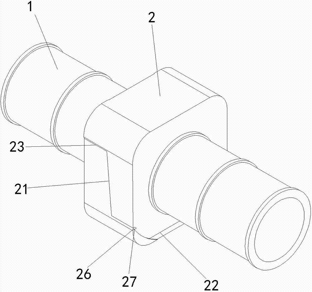 Pipeline connecting structure