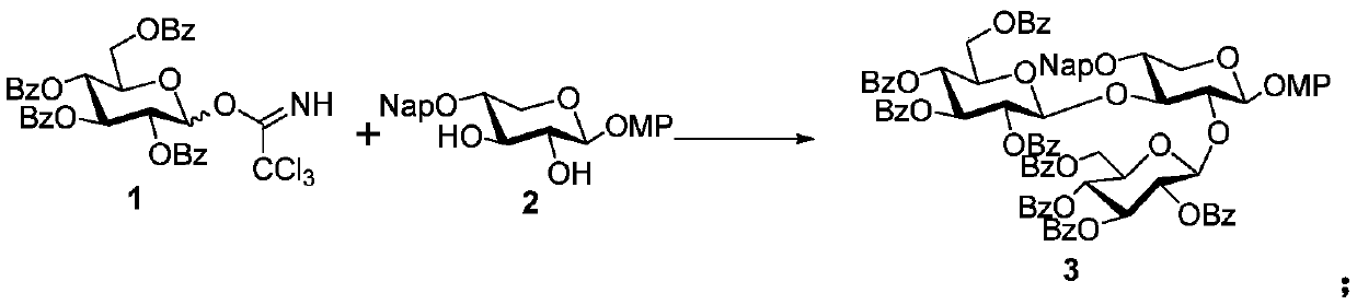 Synthetic method for rebaudioside R