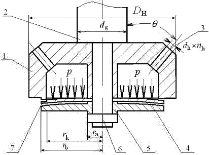 Split design method of non-isostructural superimposed valve plate of shock absorber recovery valve