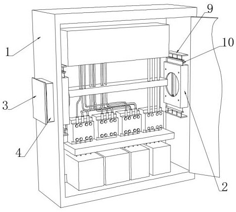 A self-ventilating heat exchange type power distribution cabinet