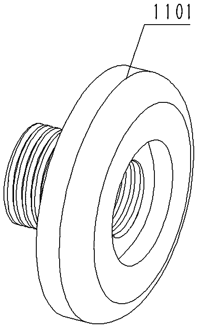 Small-diameter spiral heat exchange tube magnetic flux leakage internal detection device and series-parallel detection method