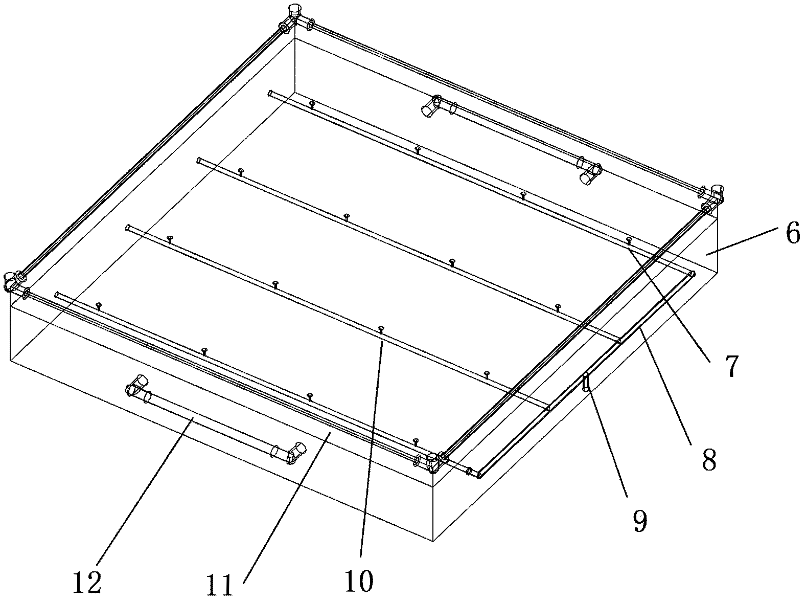 Device and method for detecting overall leakage efficiency of field-mounted high-efficiency filter