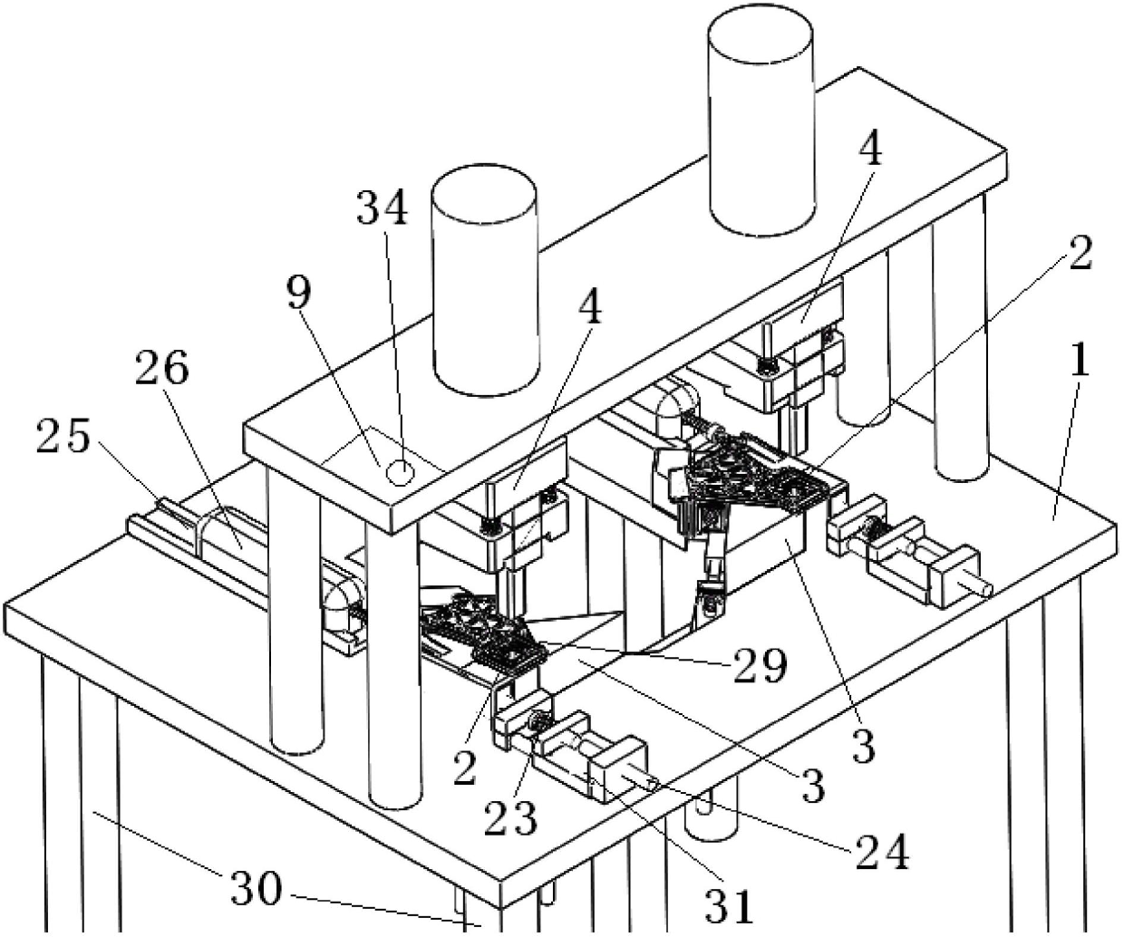 Part assembling tool with misloading prevention function and process method for assembling parts by using assembling tool