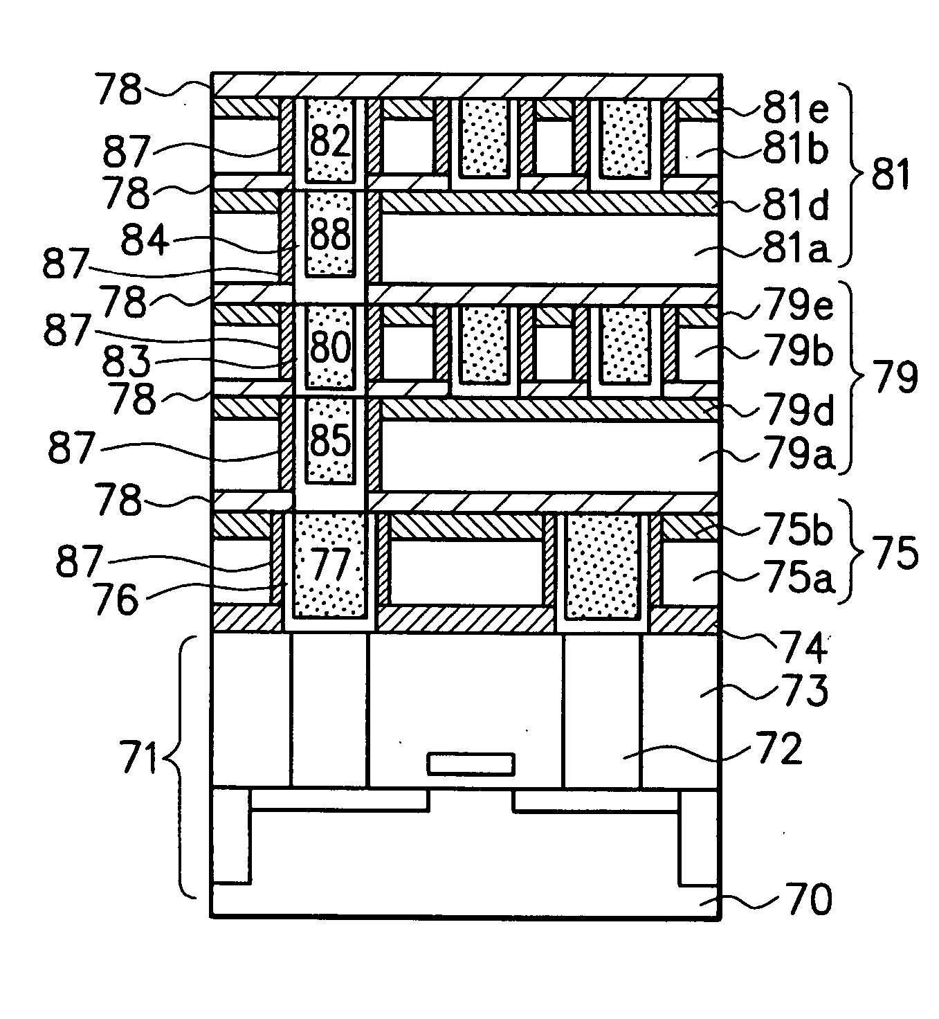 Porous insulating film, method for producing the same, and semiconductor device using the same