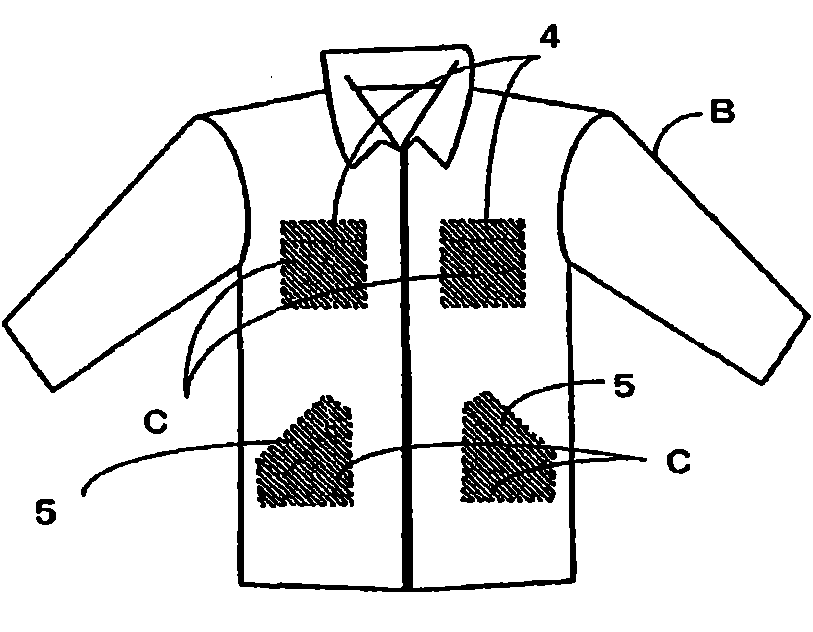 Lining for cloth, trousers and coat with the lining for cloth