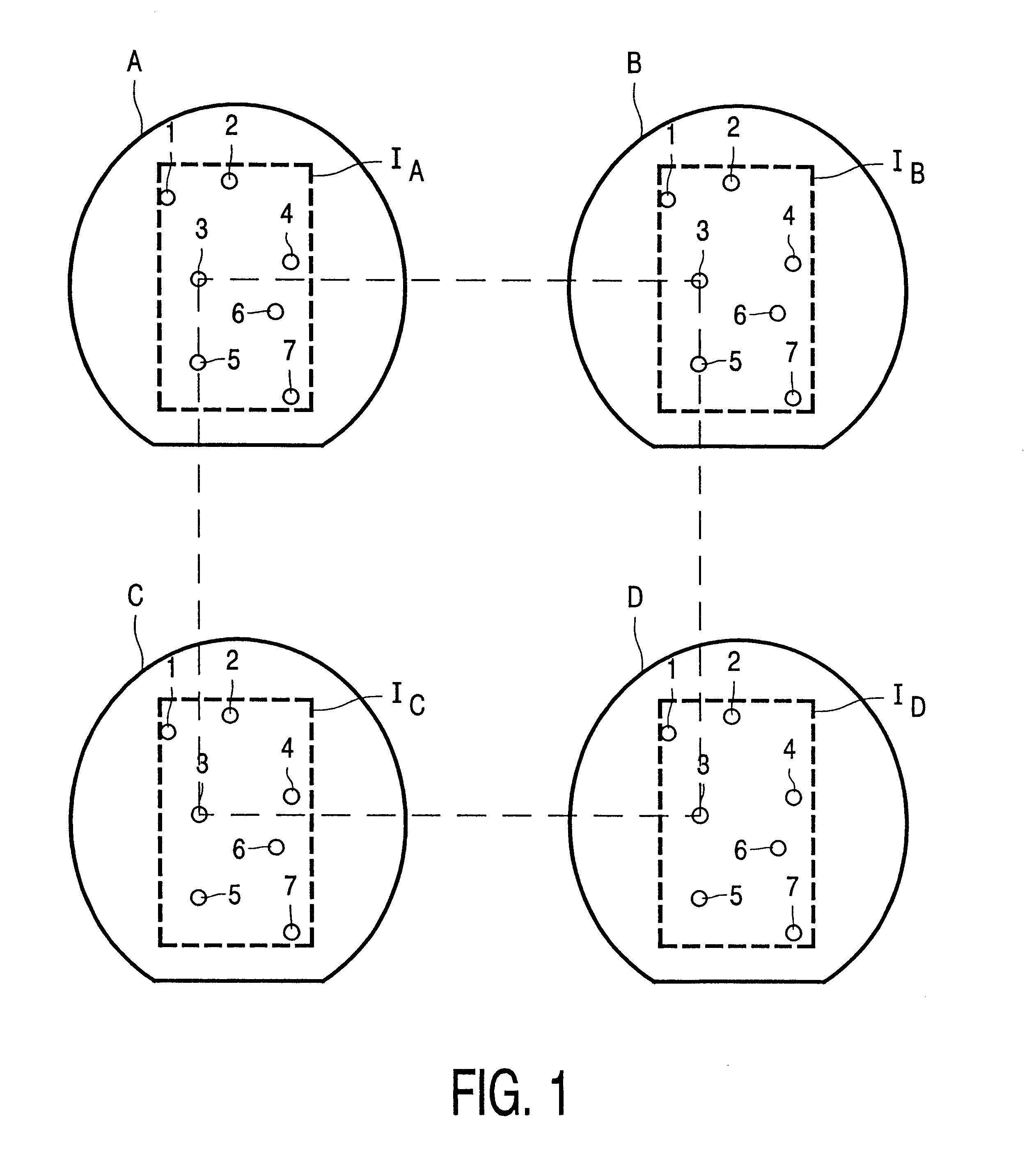Particle-optical inspection device especially for semiconductor wafers