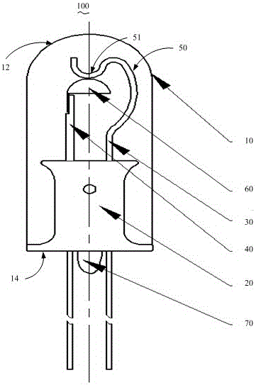 A solar-blind gas-filled ultraviolet detector and its manufacturing method