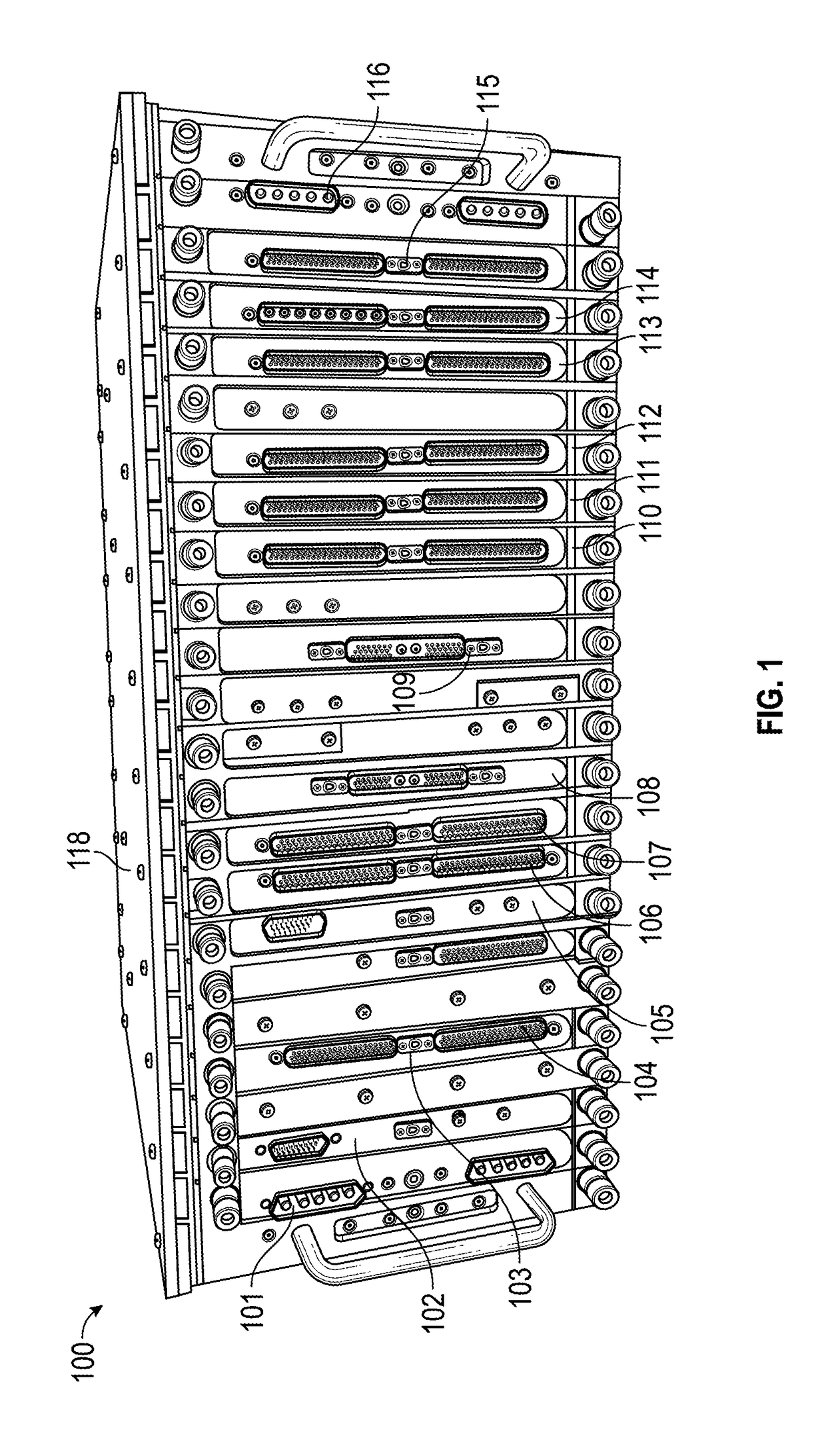 Backshell guard for an avionics unit