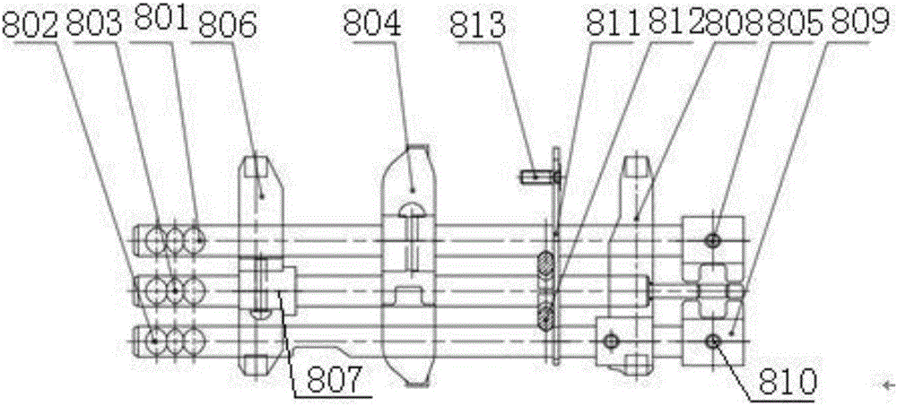 Multifunctional speed changer with center brake and power takeoff