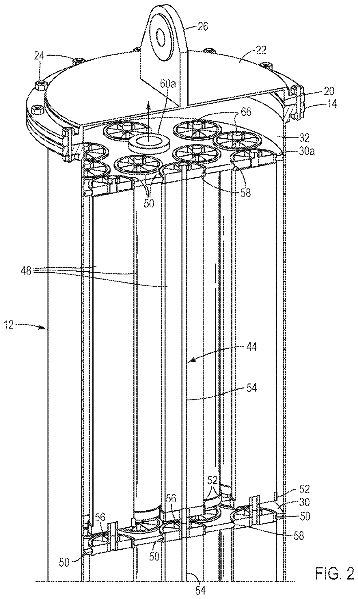 Subsea Seawater Filtration Apparatus