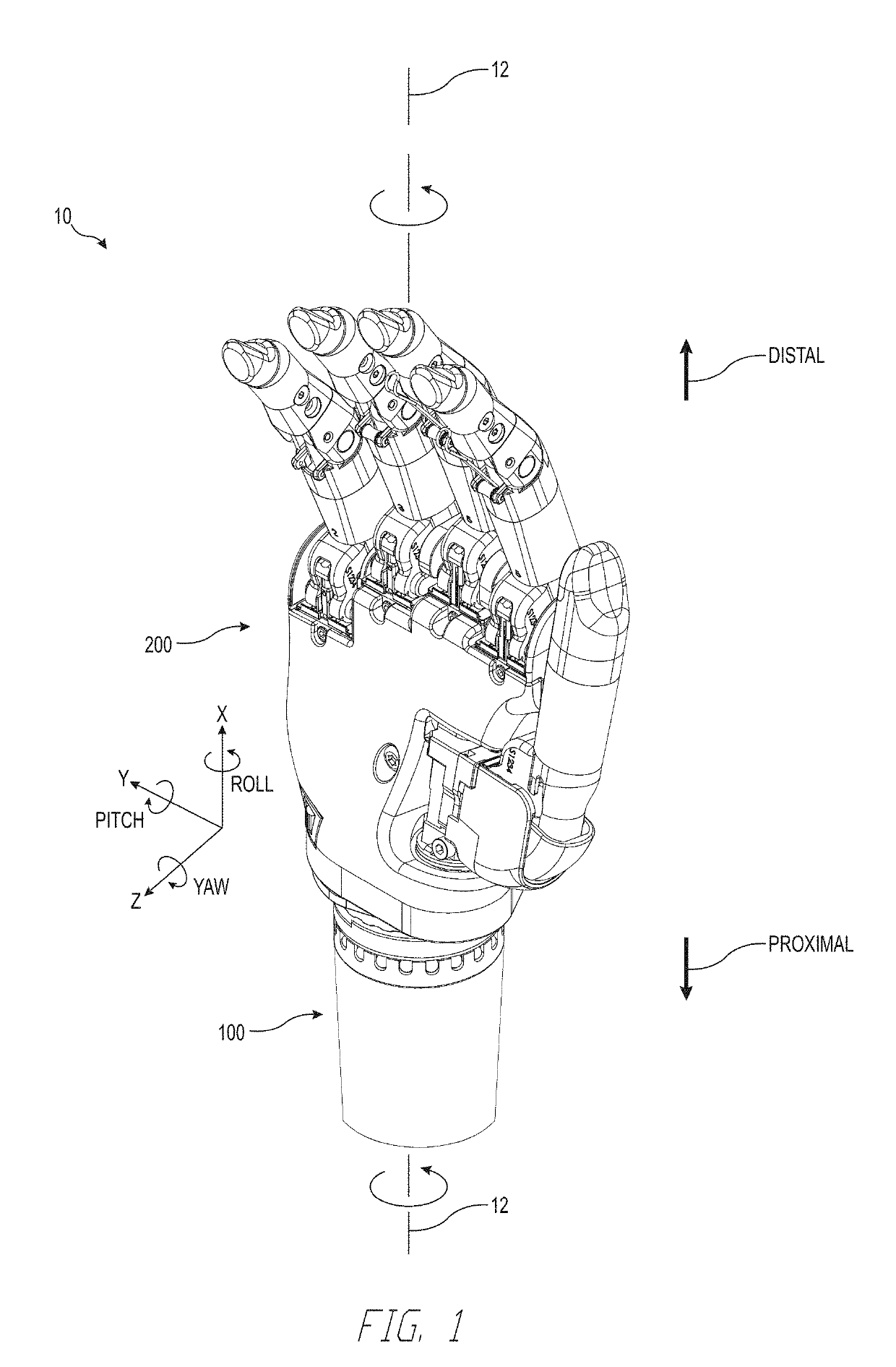 Systems and methods for prosthetic wrist rotation